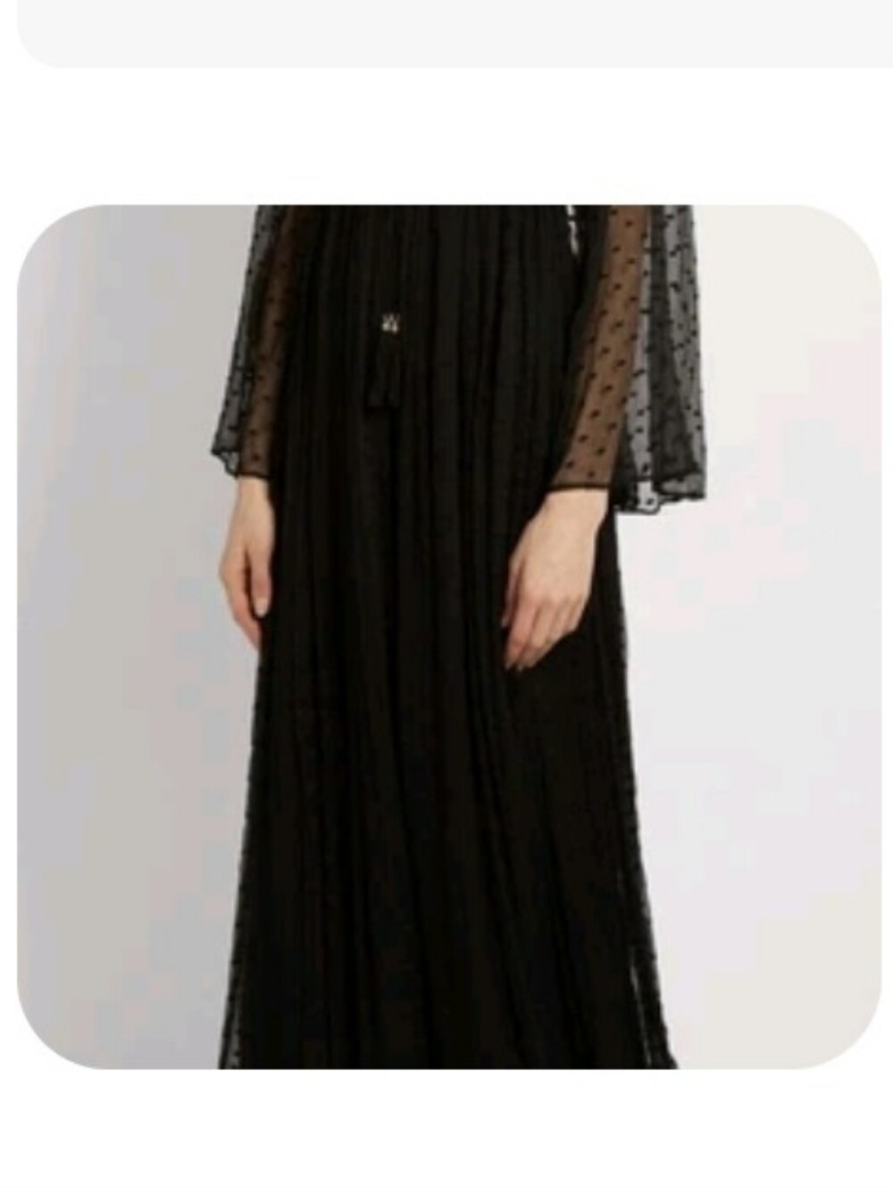 Zimmermann Black Swiss Dot Sheer Trim Jumpsuit Resort Cover Up